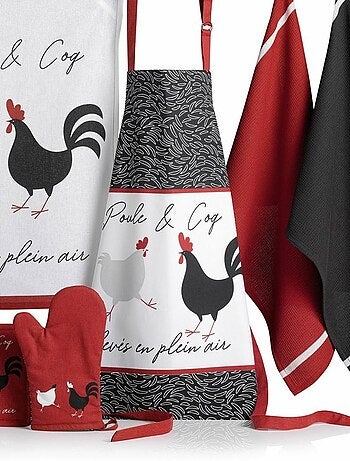 Tablier avec sangle ajustable 80x85 cm P&H coton