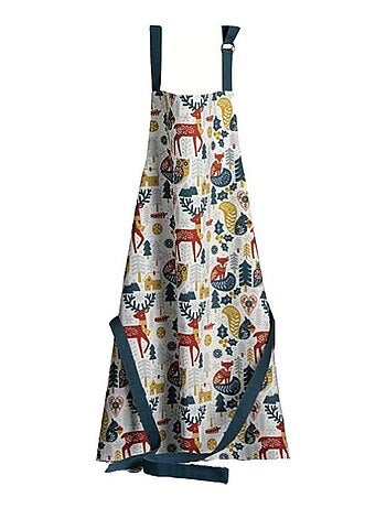 Tablier avec sangle ajustable 80x85 cm Warmy coton