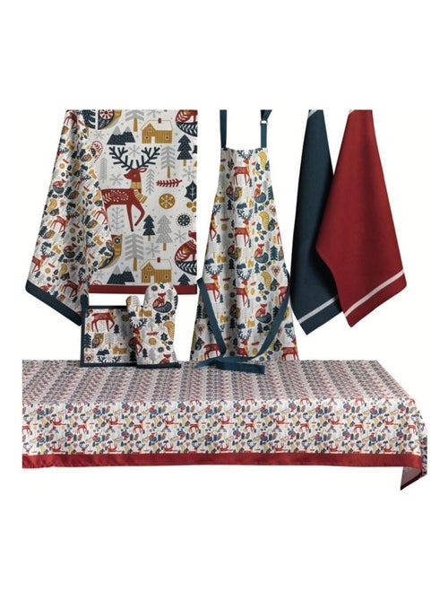 Tablier avec sangle ajustable 80x85 cm Warmy coton - Kiabi Tablier avec sangle ajustable 80x85 cm Warmy coton - Kiabi