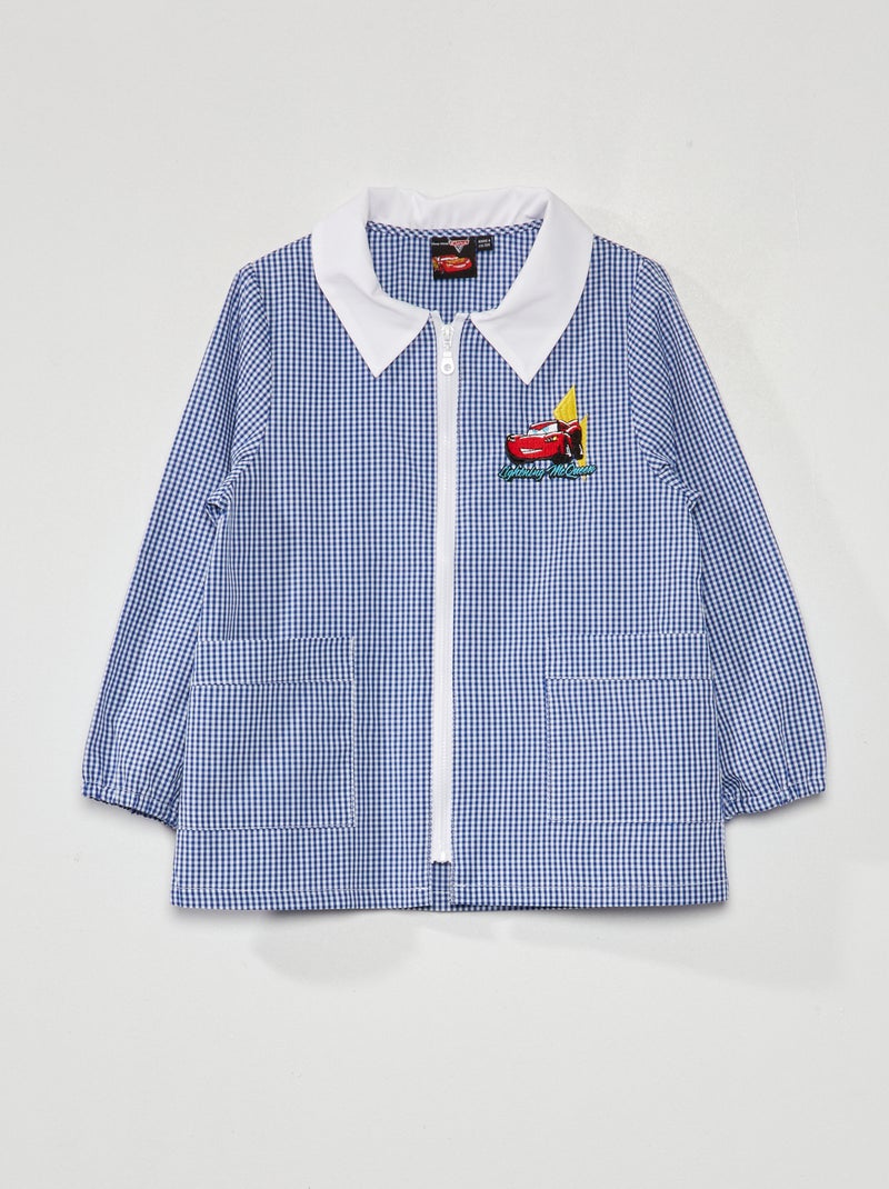 Tablier 'Cars' 'Disney' 'Pixar' BLEU VICHY - Kiabi