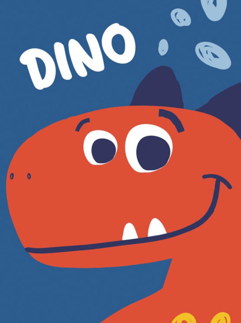 Tablier d'activités sans manches - Dinosaures Bleu - Kiabi