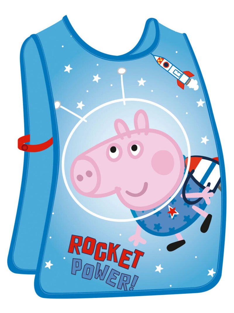 Tablier d'activités sans manches - Peppa Pig - George - Rocket Power Bleu - Kiabi