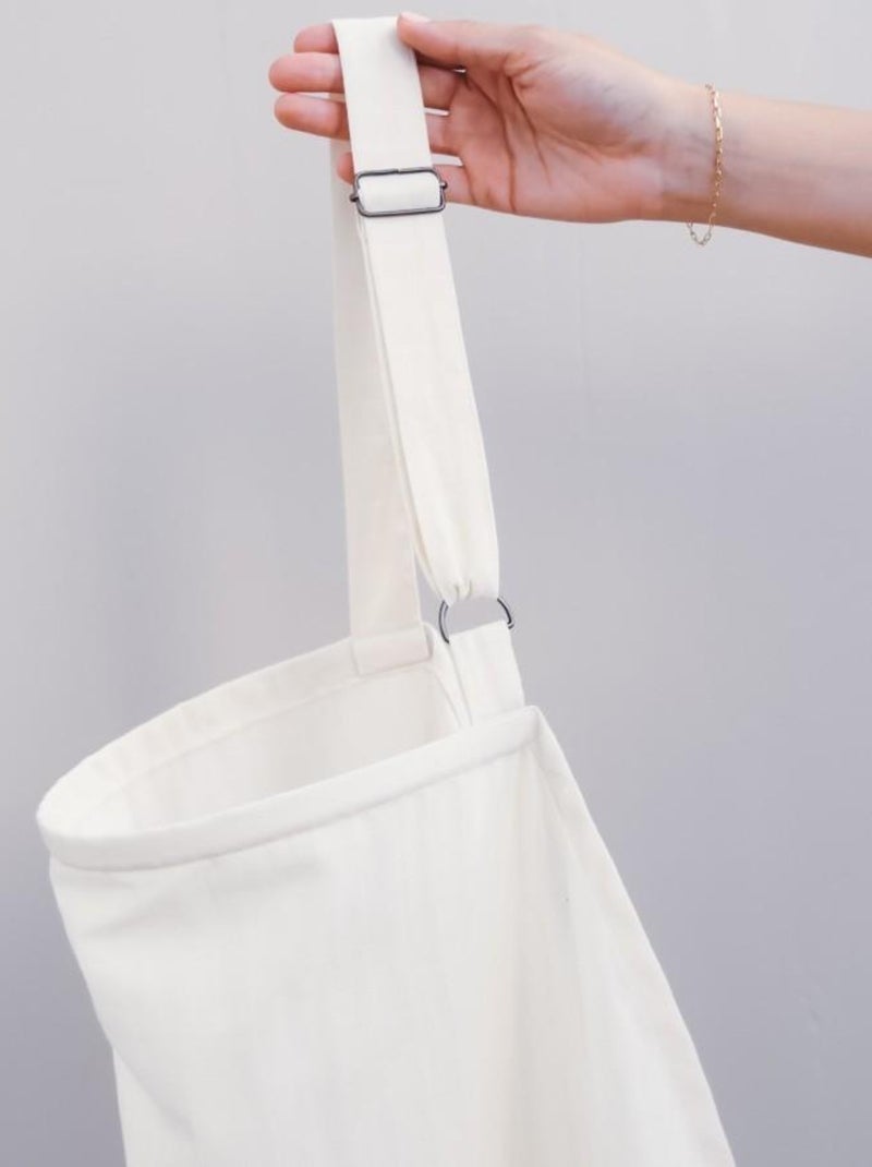 Tablier d'Allaitement Écru en Coton Bio Blanc - Kiabi
