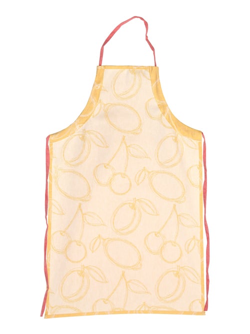 Tablier de cuisine 60x90 toile coton LINE - Kiabi Tablier de cuisine 60x90 toile coton LINE - Kiabi