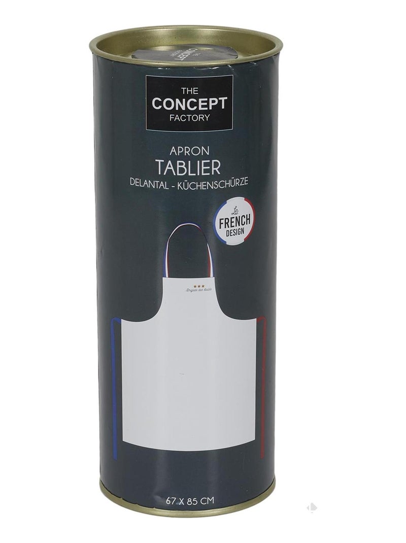 Tablier de cuisine BRIGADE DES ÉTOILÉS Adulte Blanc - Kiabi