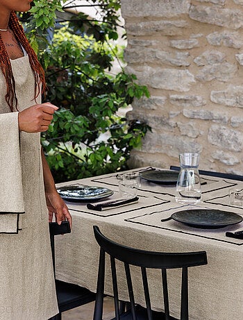 Tablier de cuisine coton HONO Boucle d'accroche