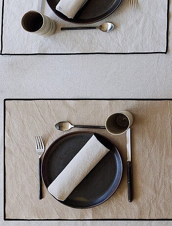 Tablier de cuisine coton HONO Boucle d'accroche