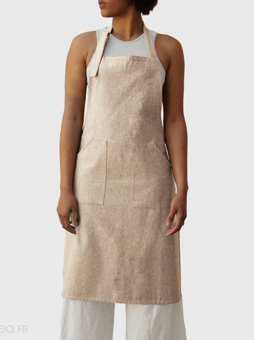Tablier de cuisine coton HONO Boucle d'accroche - Kiabi Tablier de cuisine coton HONO Boucle d'accroche - Kiabi