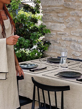 Tablier de cuisine coton HONO Boucle d'accroche