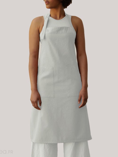 Tablier de cuisine coton HONO Boucle d'accroche - Kiabi Tablier de cuisine coton HONO Boucle d'accroche - Kiabi