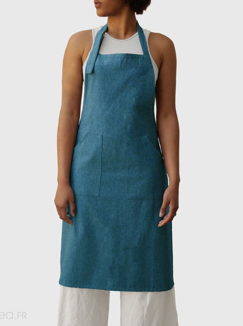 Tablier de cuisine coton HONO Boucle d'accroche - Kiabi Tablier de cuisine coton HONO Boucle d'accroche - Kiabi