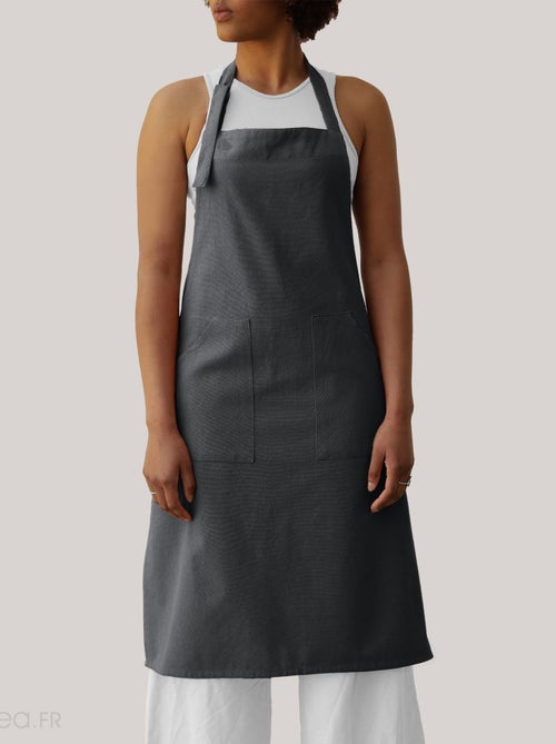 Tablier de cuisine coton HONO Boucle d'accroche - Kiabi Tablier de cuisine coton HONO Boucle d'accroche - Kiabi