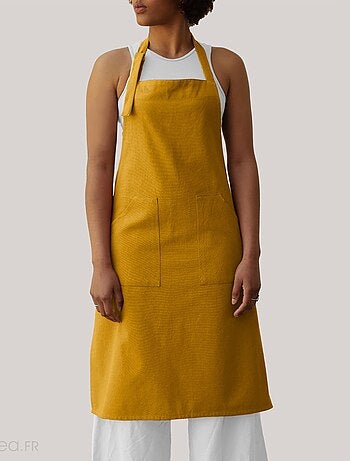 Tablier de cuisine coton HONO Boucle d'accroche