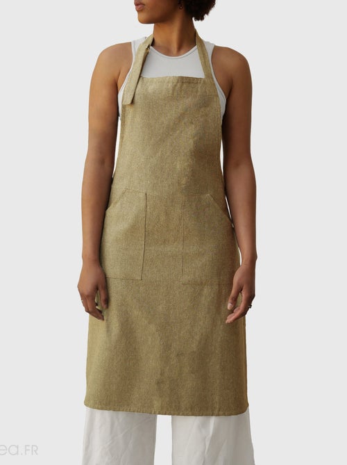 Tablier de cuisine coton HONO Liens à nouer - Kiabi Tablier de cuisine coton HONO Liens à nouer - Kiabi