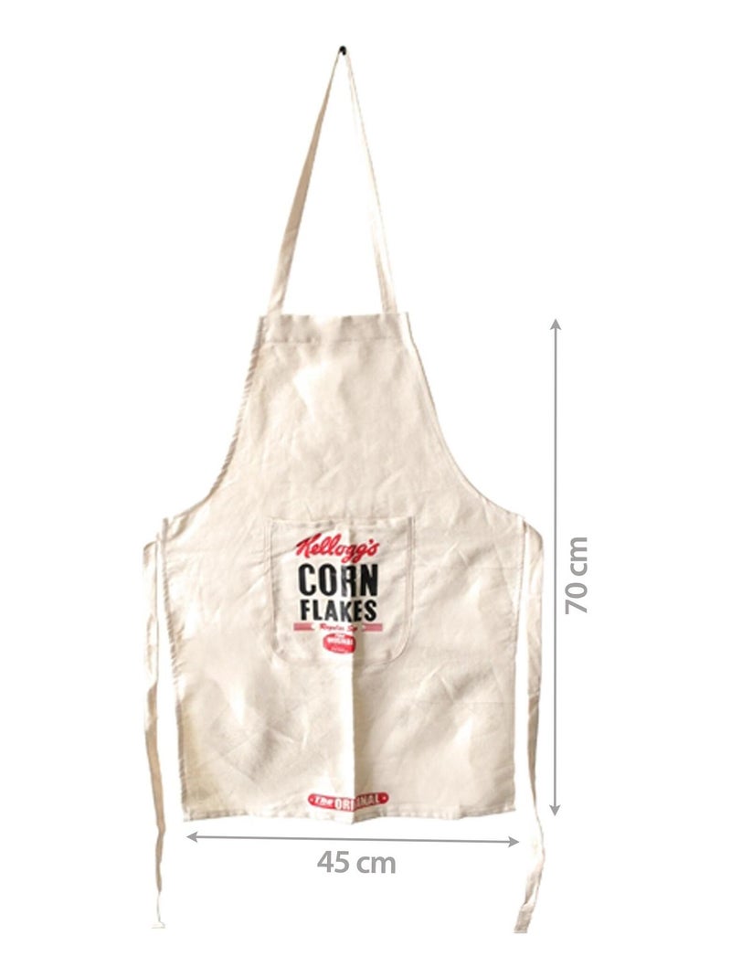 Tablier de cuisine coton Kellogg's CORN FLAKES Beige - Kiabi