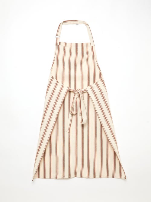 Tablier de cuisine en coton - Kiabi