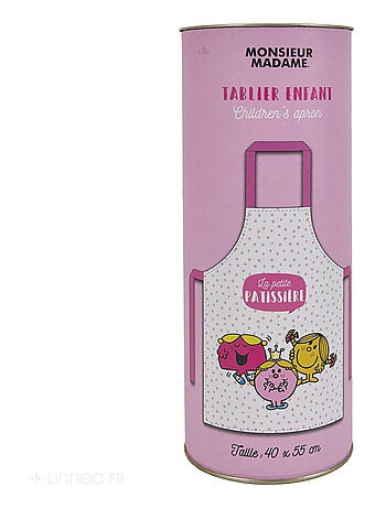 Tablier de cuisine enfant MONSIEUR MADAME