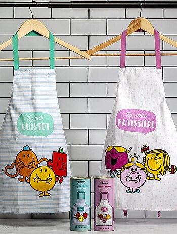 Tablier de cuisine enfant MONSIEUR MADAME