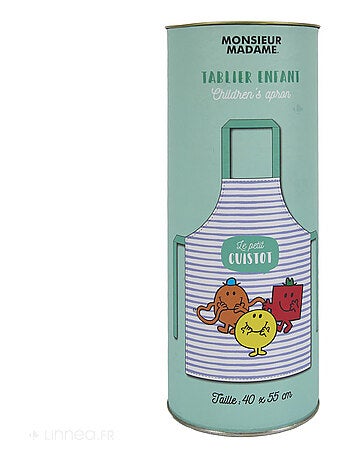 Tablier de cuisine enfant MONSIEUR MADAME