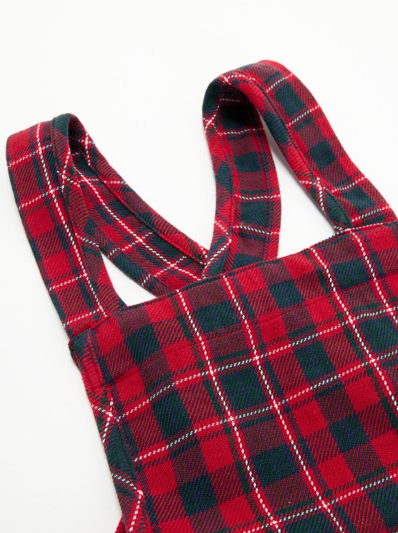 Tablier de cuisine enfant 'Noël' - KIABI Home Rouge - Kiabi