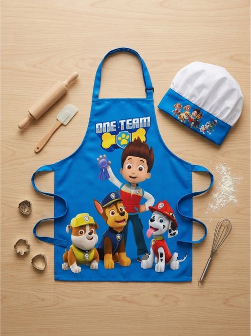 Tablier de cuisine et toque La Pat Patrouille enfant G - Kiabi Tablier de cuisine et toque La Pat Patrouille enfant G - Kiabi