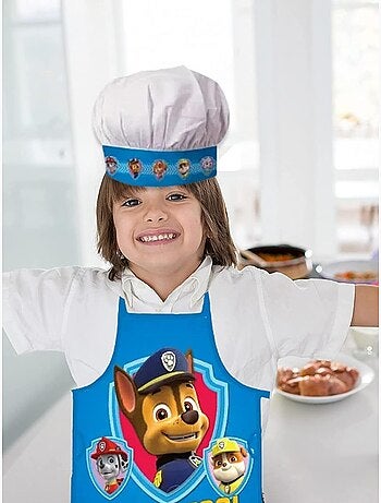 Tablier de cuisine et toque La Pat Patrouille enfant Marcus
