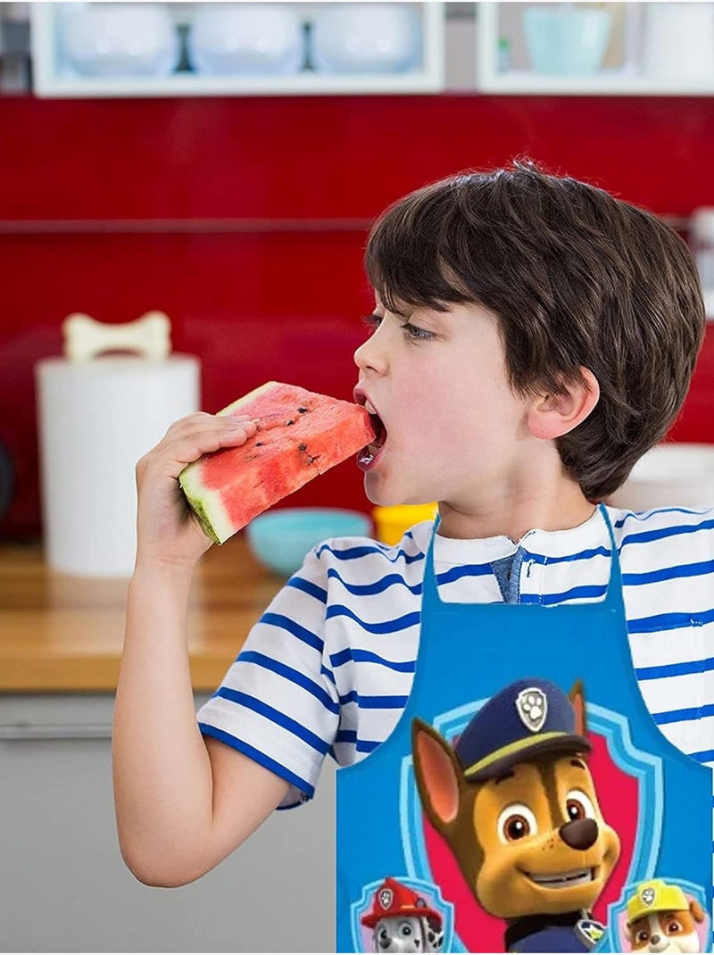 Tablier de cuisine et toque La Pat Patrouille enfant Marcus Multicolore - Kiabi