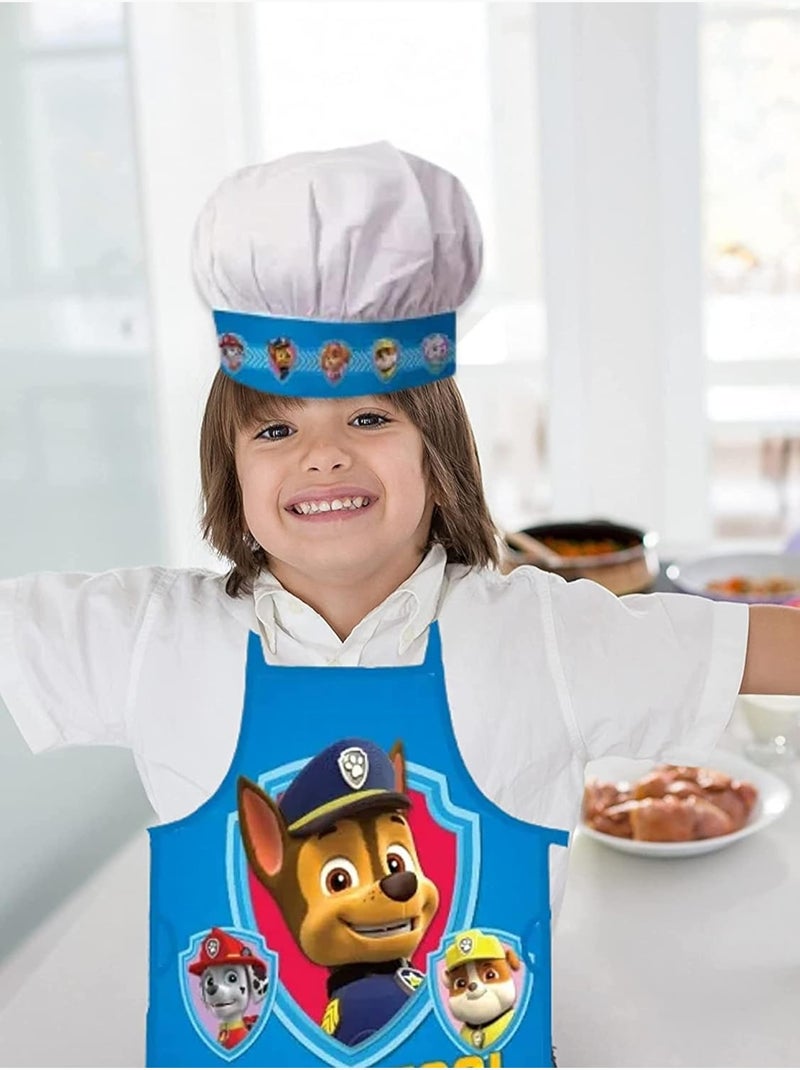Tablier de cuisine et toque La Pat Patrouille enfant Marcus Multicolore - Kiabi