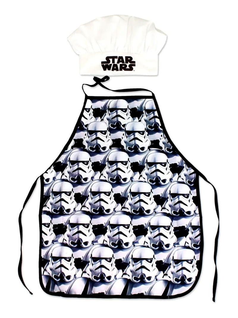 Tablier de cuisine et toque Star Wars Stormtrooper enfant Multicolore - Kiabi