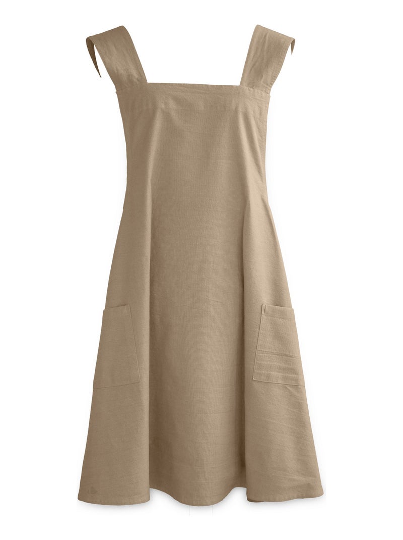 Tablier de cuisine japonais MATTIS Camel - Kiabi