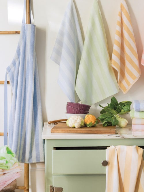 Tablier de cuisine matière éponge coton PAT II - Kiabi