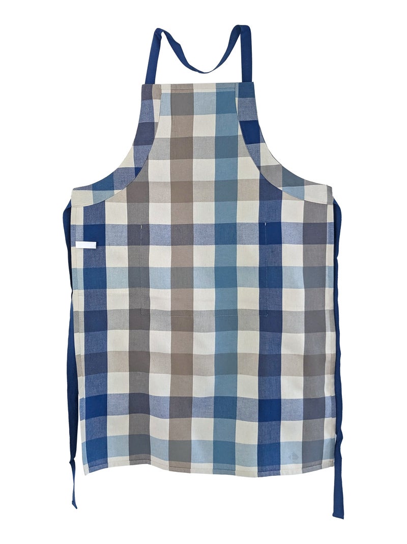 Tablier de cuisine TERRA Bleu - Kiabi