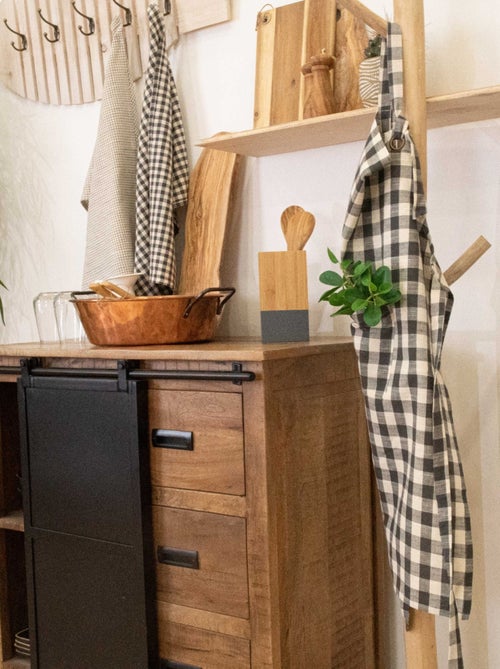 Tablier de cuisine vichy - Kiabi