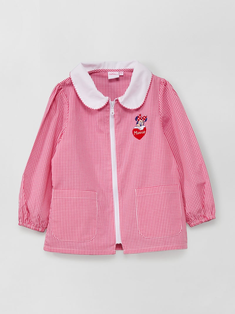 Tablier d’écolier ‘Minnie’ de ‘Disney’ Rose - Kiabi