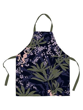Tablier en coton Fleuri