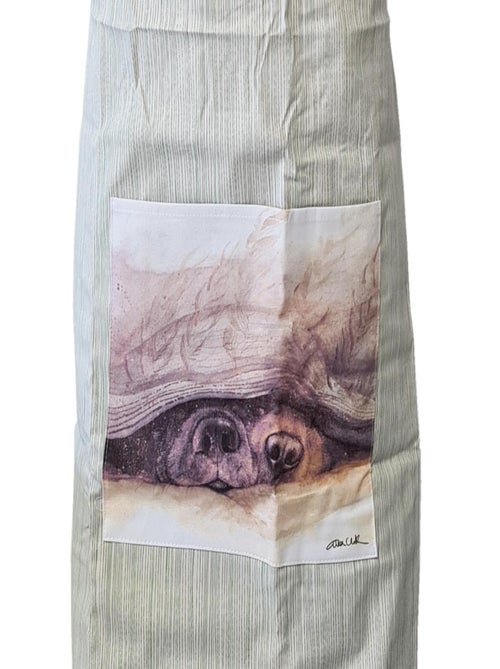 Tablier en coton truffes de chiens par Alex Clark - Kiabi