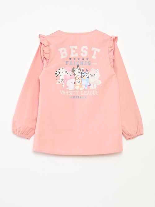 Tablier en popeline imprimé 'Bluey' - Kiabi