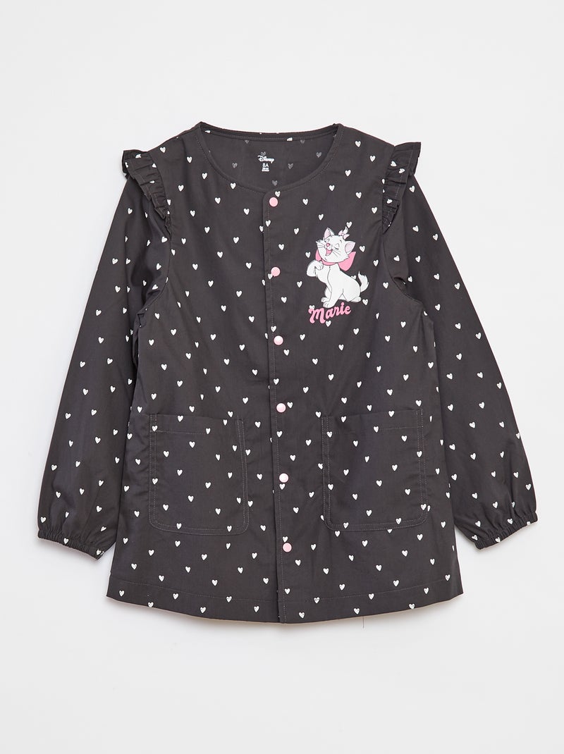 Tablier en popeline 'Marie' Gris - Kiabi