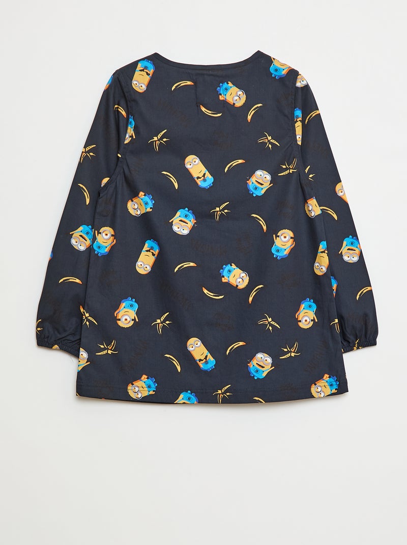 Tablier en popeline 'Minion' Bleu - Kiabi