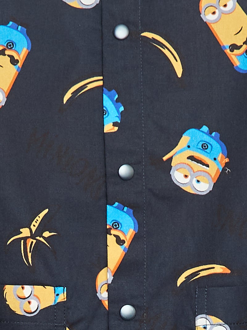 Tablier en popeline 'Minion' Bleu - Kiabi