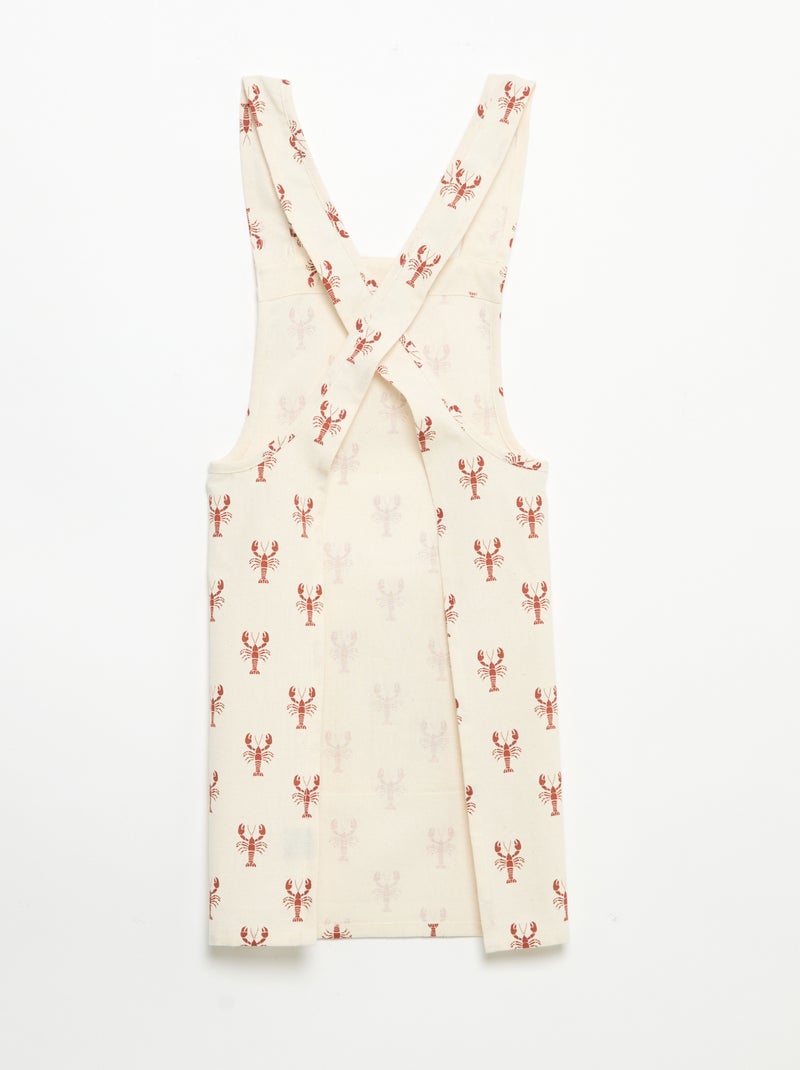 Tablier enfant imprimé Beige - Kiabi