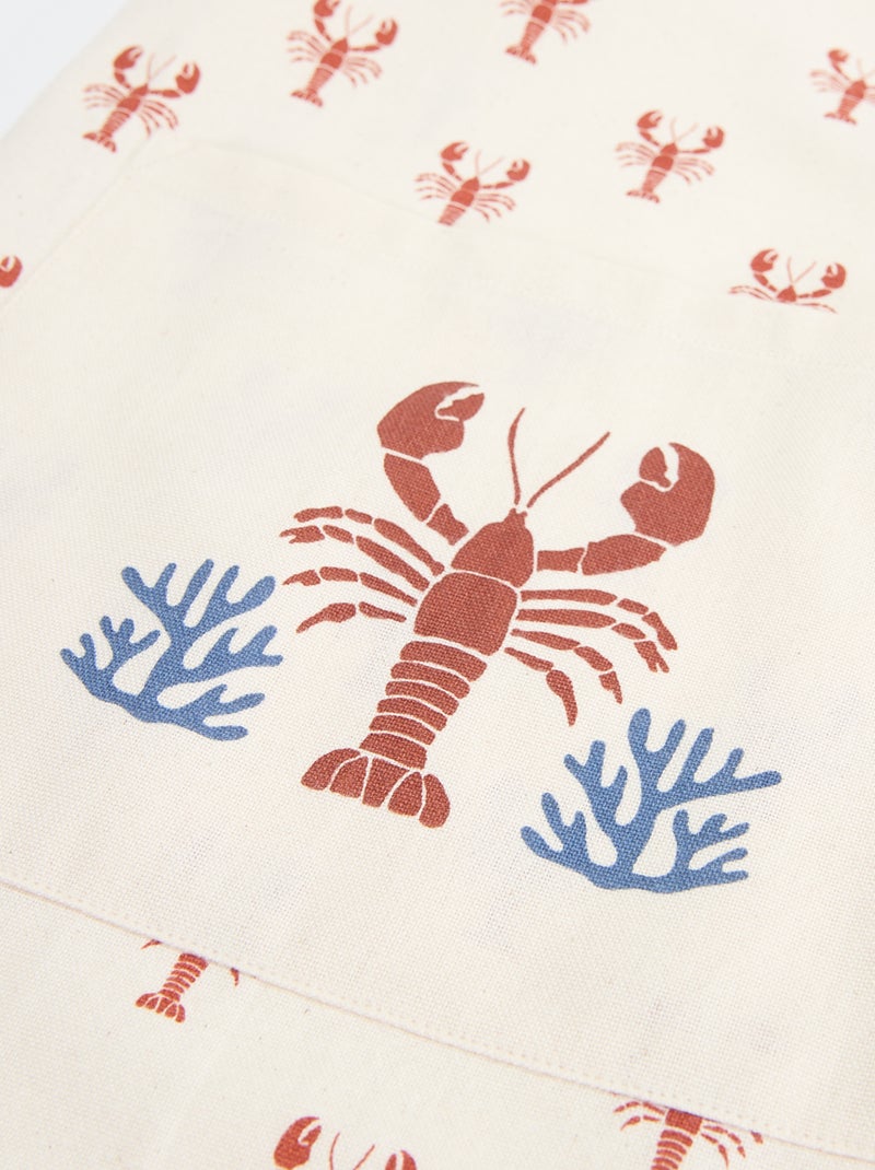 Tablier enfant imprimé Beige - Kiabi