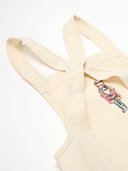 Tablier enfant imprimé Noël en coton 55x49 cm - Kiabi