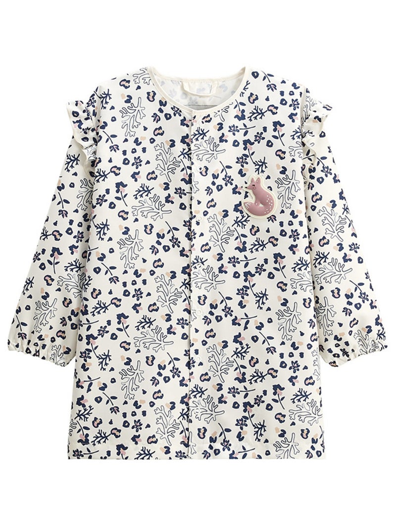 Tablier enfant long Céleste Ecru - Kiabi