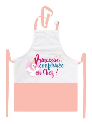 Tablier enfant pour la cuisine princesse