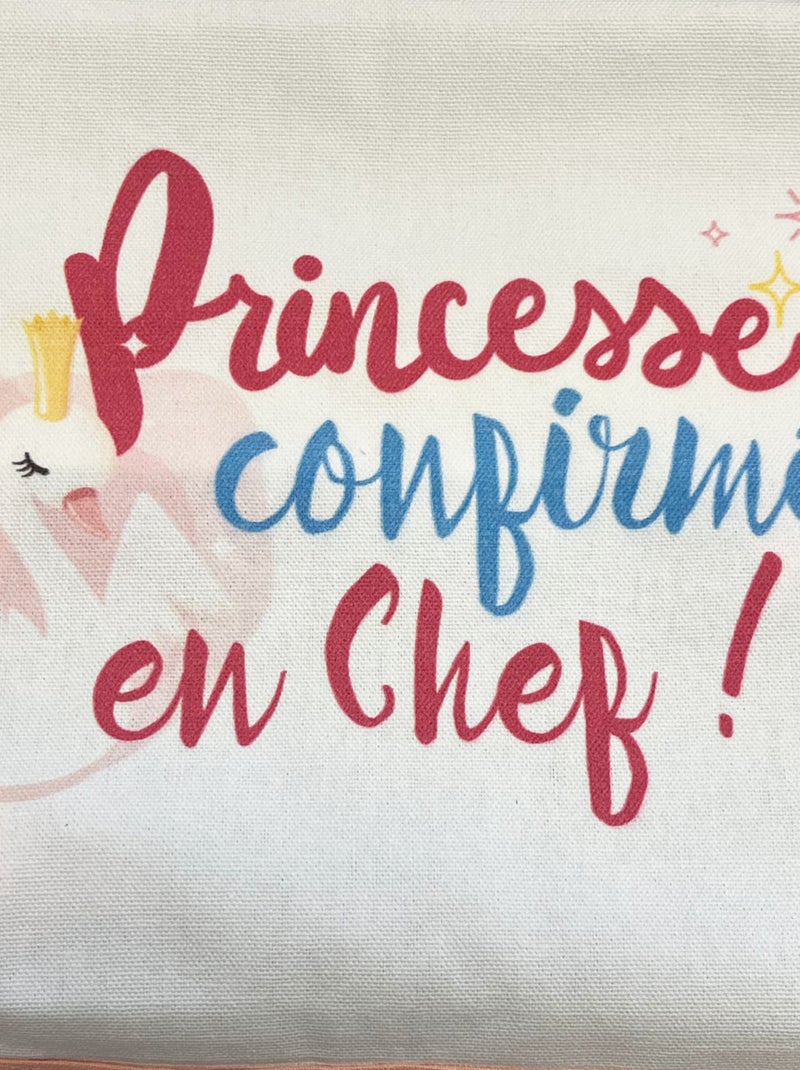 Tablier enfant pour la cuisine princesse Rose - Kiabi