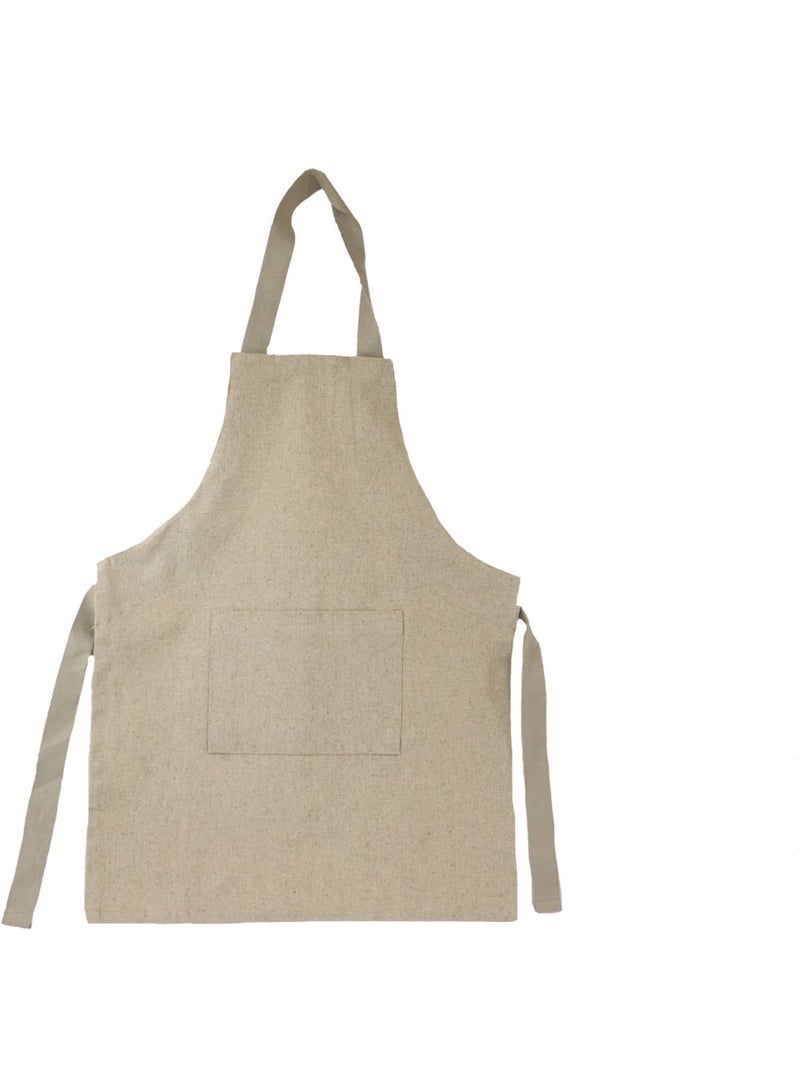 Tablier enfant réglable Lin LINELLE Beige - Kiabi