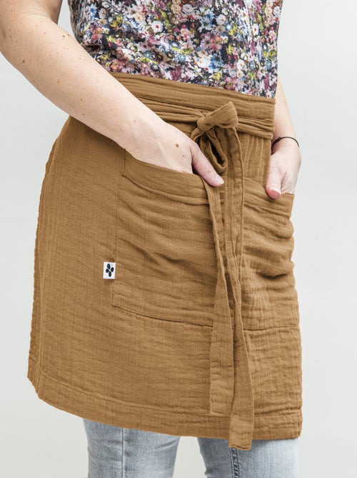 Tablier Gaze de coton Collection Gaia - Kiabi Tablier Gaze de coton Collection Gaia - Kiabi