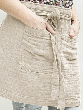 Tablier Gaze de coton Collection Gaia