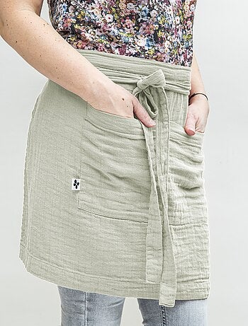 Tablier Gaze de coton Collection Gaia - Kiabi